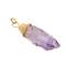 12 Pack: Wire-Wrapped Purple Amethyst Chunk Pendant by Bead Landing™